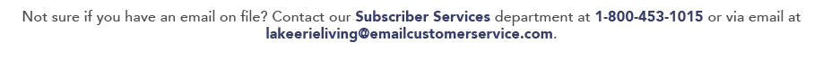 Not sure if you have an email on file?  Contact us